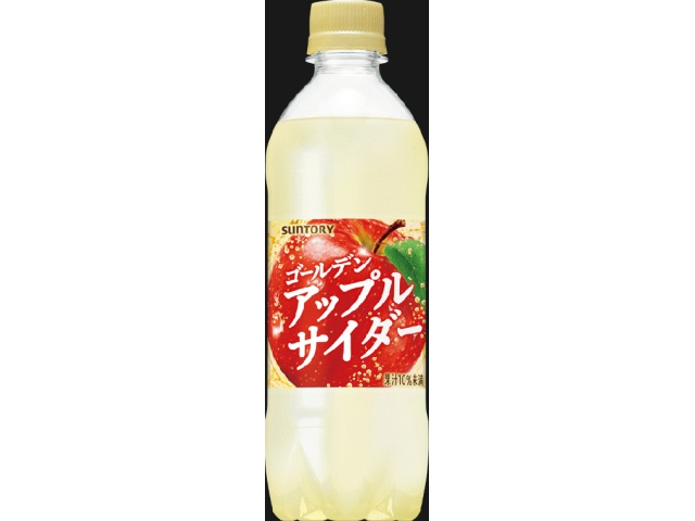 サントリー ゴールデンアップルサイダー Ｐ４９０ □お取り寄せ品 【購入入数２４個】