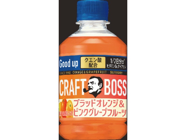 クラフトボス ブラッドオレンジ＆ピンクＧＦＰ２８０ 【今月の特売 飲料水】 【購入入数２４個】
