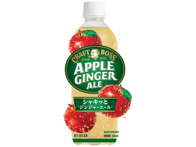 クラフトボス アップルジンジャーエールＰ５００ｍｌ □お取り寄せ品 【購入入数２４個】