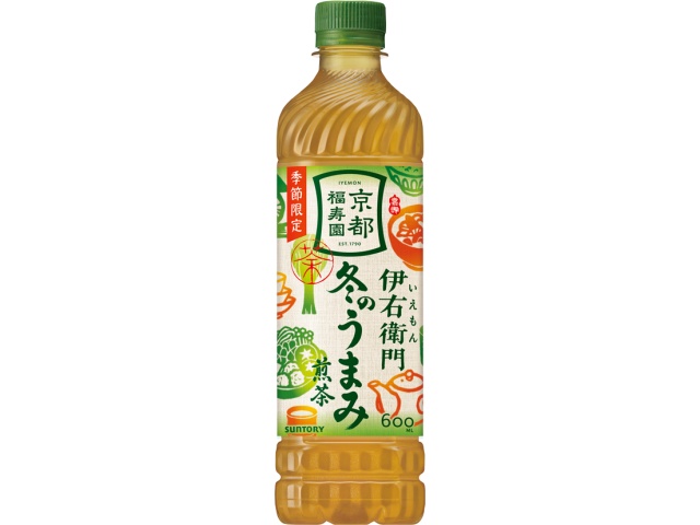 伊右衛門 冬のうまみ煎茶 Ｐ６００ｍｌ 【今月の特売 飲料水】 □お取り寄せ品 【購入入数２４個】