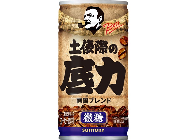 ボス 土俵際の底力 １８５ｇ 【新商品 2/3 発売】 【今月の特売 飲料水】 □お取り寄せ品 【購入入数３０個】