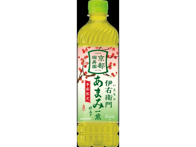 伊右衛門 あまみ一煎仕立て Ｐ６００ｍｌ 【新商品 1/20 発売】 【今月の特売 飲料水】 【購入入数２４個】