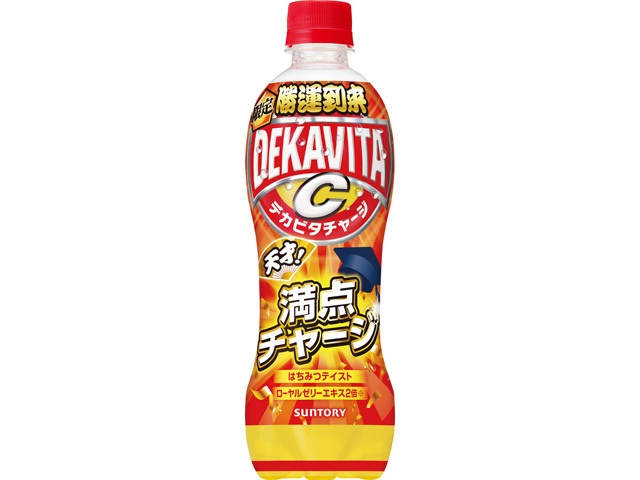 デカビタＣ 天才！満点チャージＰ５００ｍｌ 【今月の特売 飲料水】 △ 【購入入数２４個】