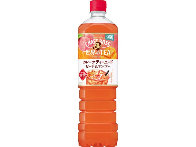 クラフトボス 世界のＴＥＡフルーツティーＰ９５０ 【新商品 3/31 発売】 □お取り寄せ品 【購入入数１２個】