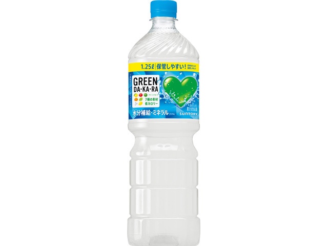 ＧＲＥＥＮ ＤＡＫＡＲＡ １．２５Ｌ 【新商品 3/31 発売】 △ 【購入入数８個】