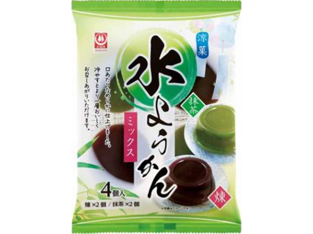 杉本屋 水ようかん ミックス４個入 □お取り寄せ品 【購入入数１６個】