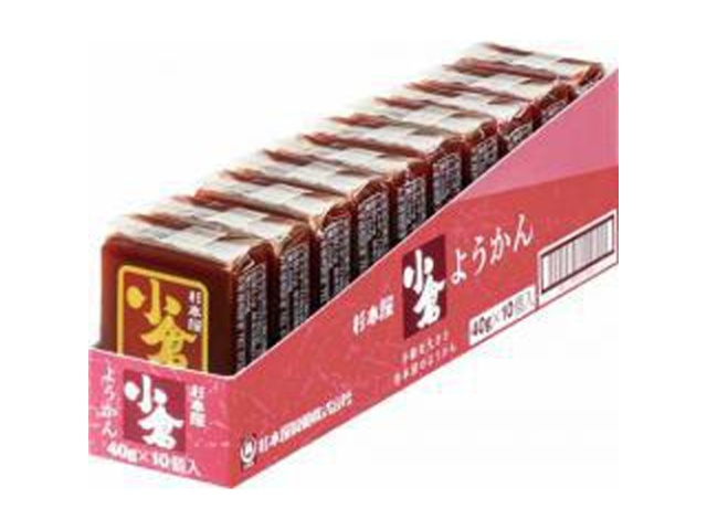 杉本屋 ようかん 小倉４０ｇ △ 【購入入数１０個】