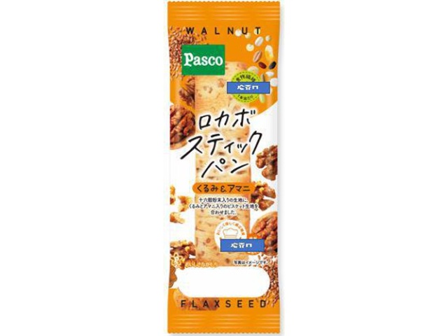 パスコ ロカボスティックパンくるみ＆アマニ □お取り寄せ品 【購入入数１５０個】