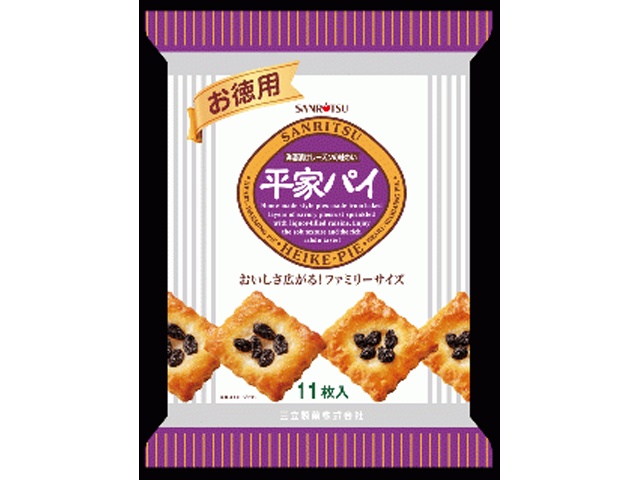 三立製菓 お徳用平家パイ １１枚 【新商品 3/9 発売】 □お取り寄せ品 【購入入数１２個】