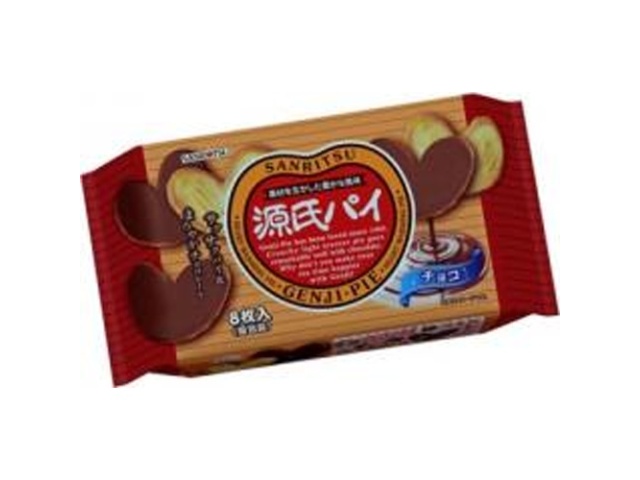 三立製菓 源氏パイ チョコ８枚 △ 【購入入数１２個】