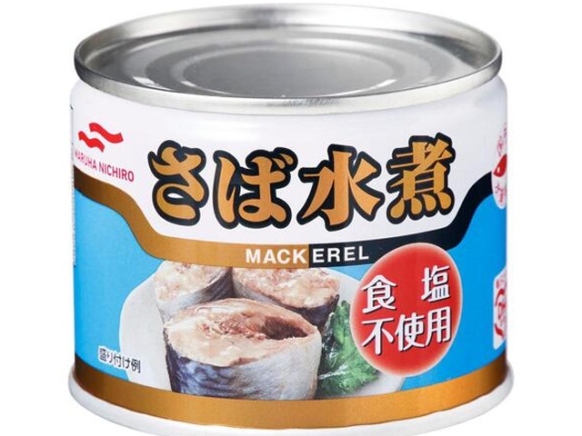 マルハ さば水煮 食塩不使用１９０ｇ 【今月の特売 ビン・缶詰】 【購入入数２４個】