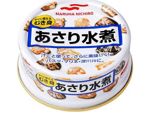 マルハ あさり水煮 ６５ｇ □お取り寄せ品 【購入入数４８個】