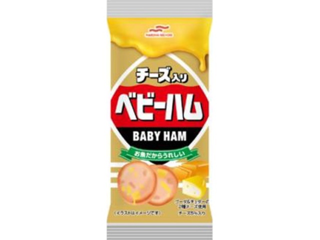 マルハ ベビーハム チーズ入り１００ｇ □お取り寄せ品 【購入入数６０個】