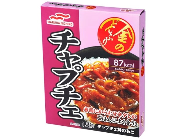 マルハニチロ 金のどんぶり チャプチェ９０ｇ 【今月の特売 インスタント】 △ 【購入入数１０個】