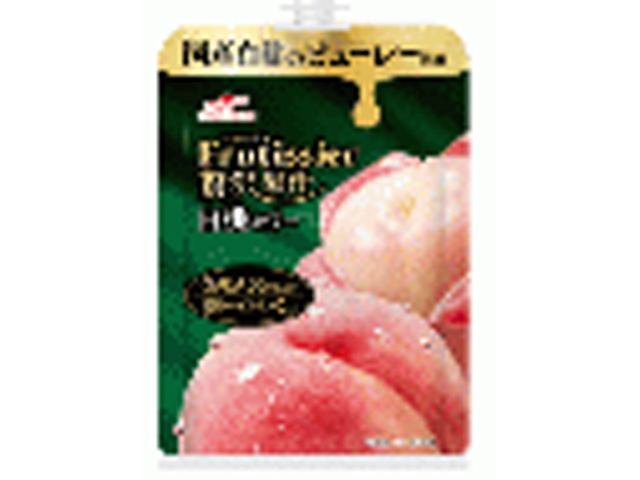 マルハニチロ フルティシエ贅沢果汁白桃 １５０ｇ △ 【購入入数６個】