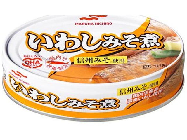 マルハ いわしみそ煮 １００ｇ 【今月の特売 ビン・缶詰】 △ 【購入入数３０個】