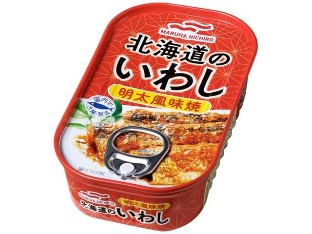 マルハ 北海道のいわし 明太風味焼８５ｇ □お取り寄せ品 【購入入数６０個】