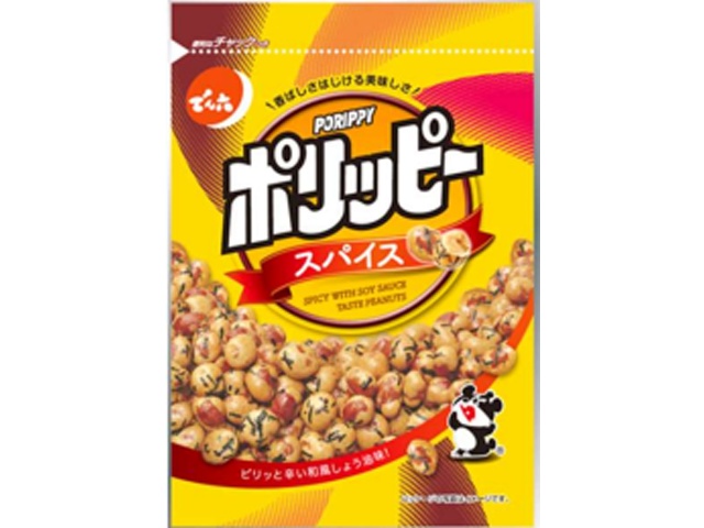 でん六 ポリッピー スパイス８５ｇ □お取り寄せ品 【購入入数４８個】