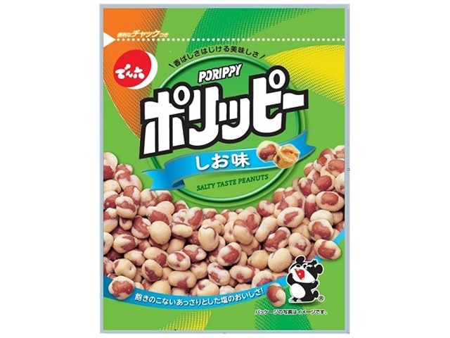 でん六 ポリッピー しお味８５ｇ □お取り寄せ品 【購入入数４８個】