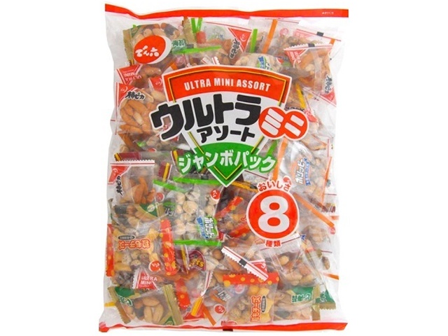 でん六 ウルトラミニアソート ６２０ｇ □お取り寄せ品 【購入入数８個】