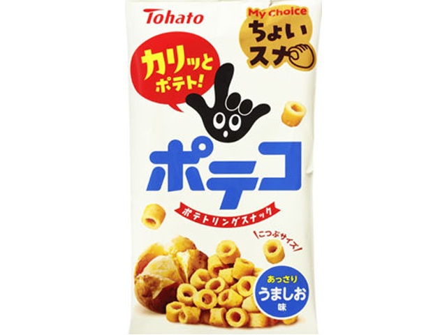 東ハト ちょいスナポテコ うましお味４０ｇ  【購入入数６個】