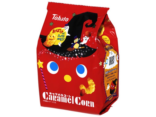 東ハト ７０ｇキャラメルコーン（ハロウィン） 【数量限定】 □お取り寄せ品 【購入入数２４個】