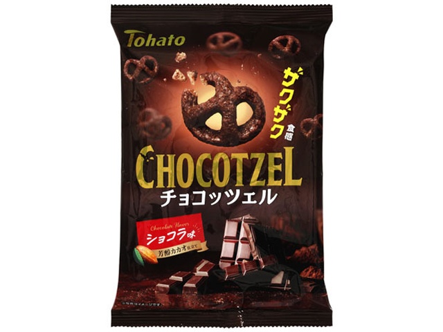 東ハト チョコッツェル ショコラ味７５ｇ □お取り寄せ品 【購入入数２４個】