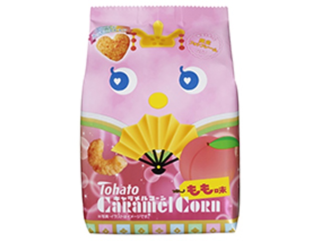 東ハト キャラメルコーンもも味ひなまつり６２ｇ 【新商品 1/12 発売】  【購入入数１２個】