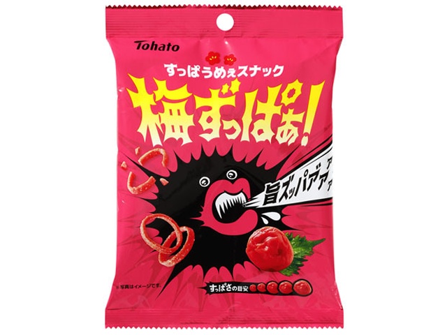 東ハト 梅ずっぱぁ！ ４５ｇ 【新商品 3/2 発売】 □お取り寄せ品 【購入入数２４個】
