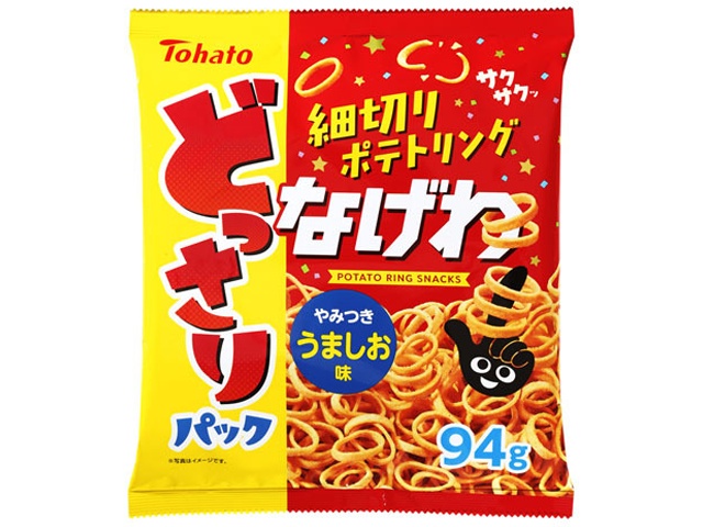 東ハト どっさりパックなげわ うましお味９４ｇ 【新商品 4/6 発売】 □お取り寄せ品 【購入入数２０個】