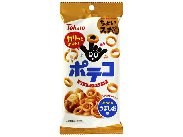 東ハト ちょいスナ ポテコ うましお味４０ｇ 【新商品 4/13 発売】 □お取り寄せ品 【購入入数４８個】