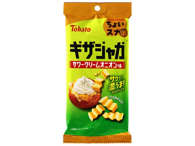 東ハト ちょいスナギザジャガ ＳＣオニオン３７ｇ 【新商品 4/13 発売】 □お取り寄せ品 【購入入数４８個】