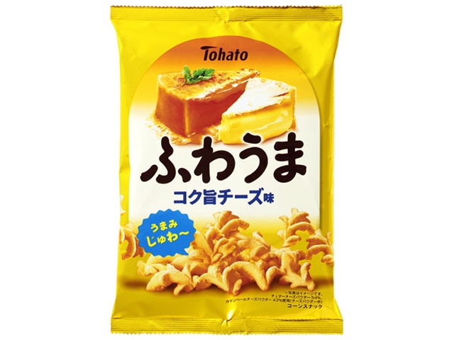 東ハト ふわうま コク旨チーズ味５６ｇ 【新商品 4/6 発売】 □お取り寄せ品 【購入入数２４個】
