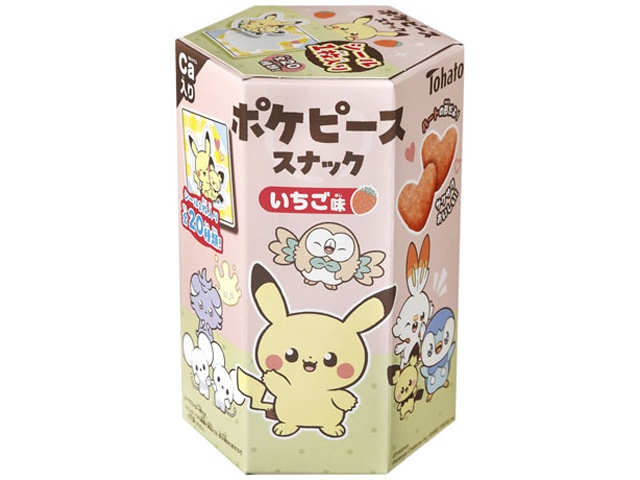 東ハト ポケピーススナックいちご味 ２３ｇ □お取り寄せ品 【購入入数４８個】