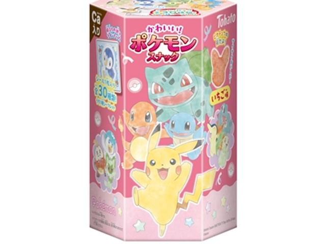 東ハト かわいい！ポケモンスナック いちご味２３ｇ 【新商品 1/5 発売】  【購入入数４８個】