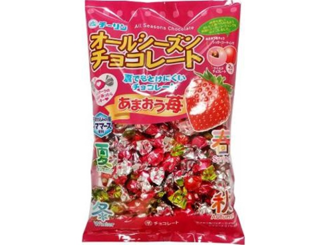 チーリン製菓 あまおう苺オールシーズンチョコ １００ｇ □お取り寄せ品 【購入入数２４個】