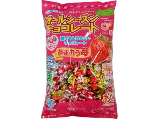チーリン製菓 あまおう苺オールシーズンチョコ ３００ｇ □お取り寄せ品 【購入入数１２個】