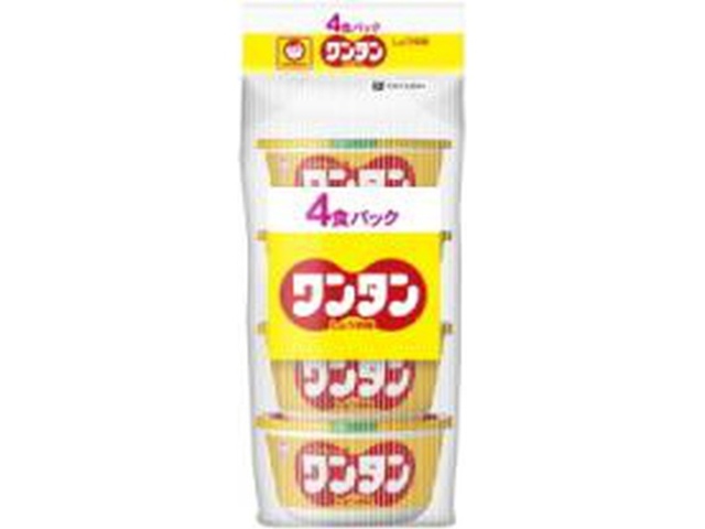 マルちゃん ワンタン しょうゆ味４Ｐ □お取り寄せ品 【購入入数６個】