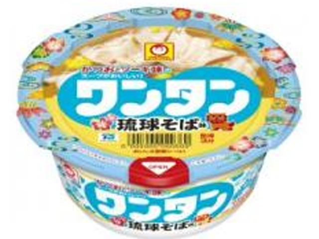 マルちゃん ワンタン琉球そば味 【新商品 3/30 発売】 △ 【購入入数１２個】