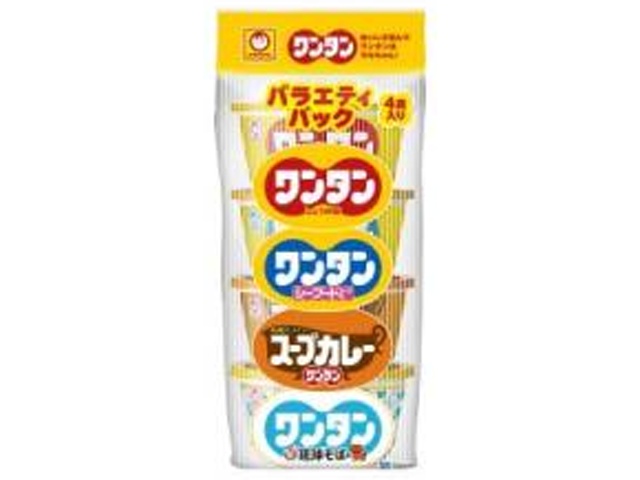 マルちゃん ワンタンバラエティパック４食 【新商品 3/30 発売】  【購入入数６個】