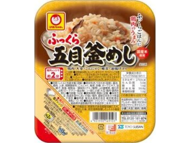 マルちゃん ふっくら五目釜めし１６０ｇ □お取り寄せ品 【購入入数２０個】
