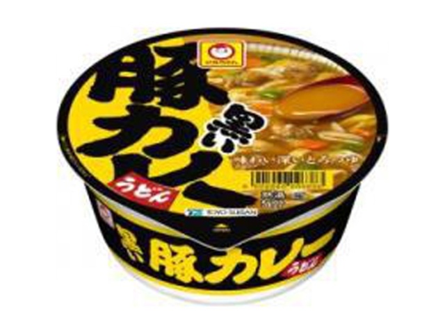 マルちゃん 黒い豚カレーうどん 【今月の特売 麺類】 【購入入数１２個】