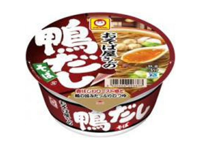 マルちゃん おそば屋さんの鴨だしそば 【今月の特売 麺類】 【購入入数１２個】