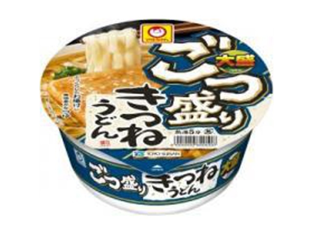 マルちゃん ごつ盛り きつねうどん △ 【購入入数１２個】