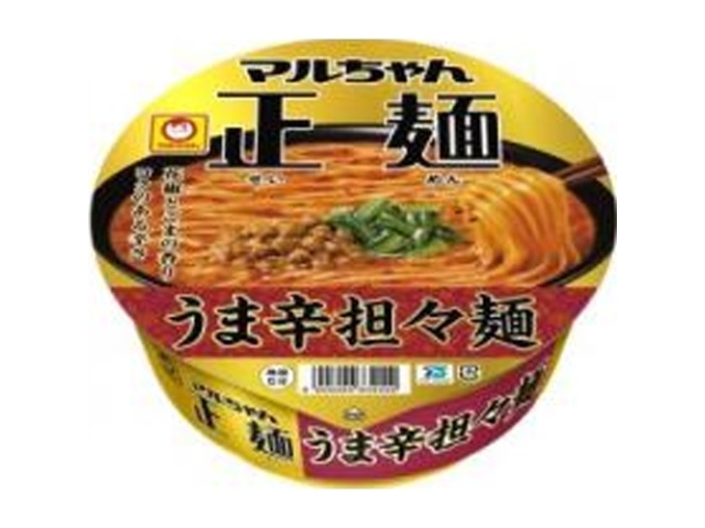 マルちゃん 正麺カップ うま辛担々麺 △ 【購入入数１２個】