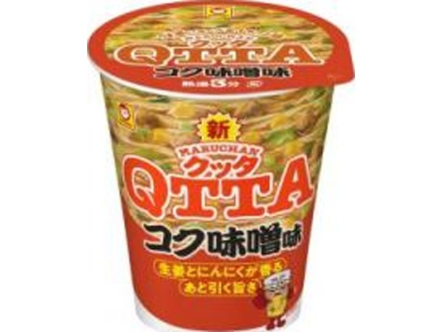 マルちゃん ＱＴＴＡコク味噌 【今月の特売 麺類】 △ 【購入入数１２個】