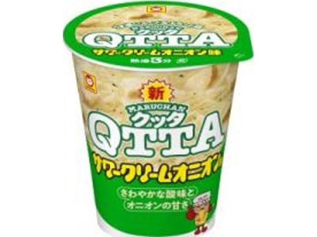 マルちゃん ＱＴＴＡサワークリームオニオン 【今月の特売 麺類】 △ 【購入入数１２個】