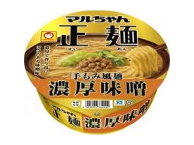 マルちゃん 正麺カップ濃厚味噌 △ 【購入入数１２個】