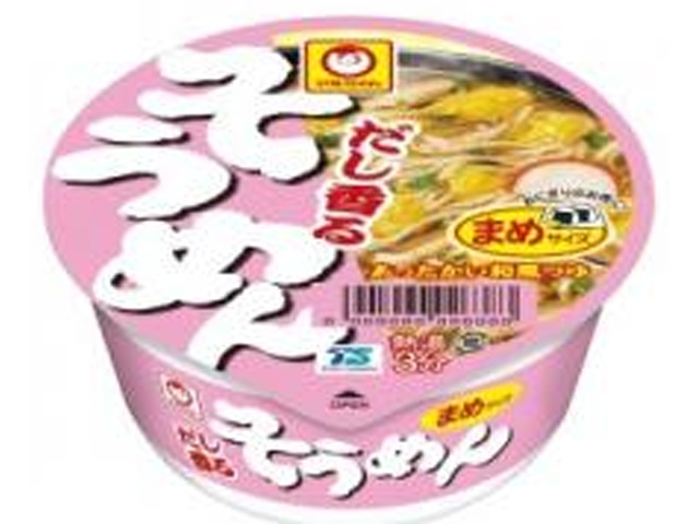 マルちゃん だし香るまめそうめん 【新商品 3/30 発売】 △ 【購入入数１２個】