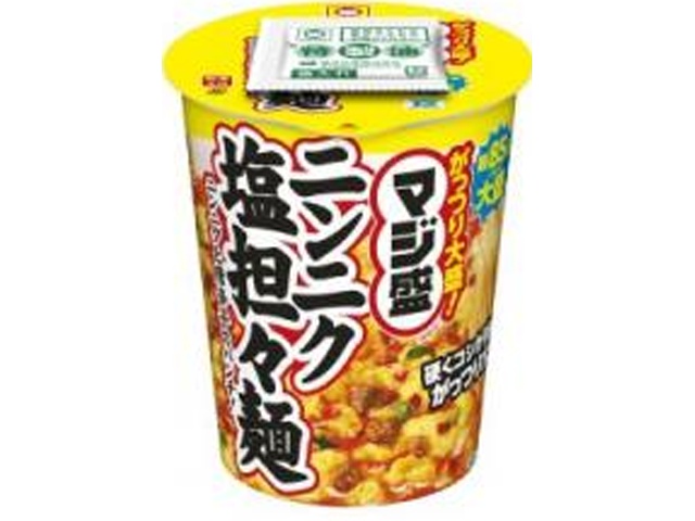 マルちゃん マジ盛 ニンニク塩担々麺 【新商品 4/13 発売】 □お取り寄せ品 【購入入数１２個】